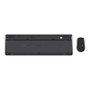 Trust TKM-360 Pack Teclado y Ratón Inalámbrico Silencioso Negro QWERTY Español